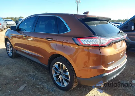 2017 Ford Edge Titanium from USA, damaged, VIN 2FMPK4K98HBC68991